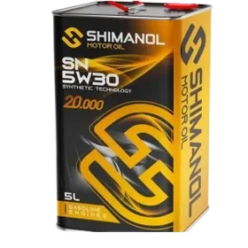 روغن موتور شیمانول 5W30 SN پنج لیتری
